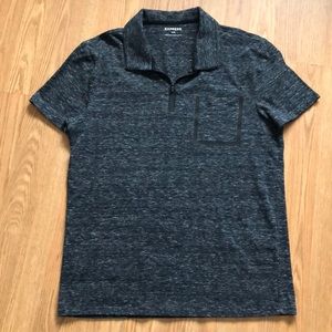 Men’s Express Short Sleeve Polo Shirt LG